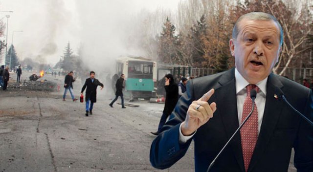 Erdoğan: Türkiye terör örgütlerinin ortak saldırısı altında