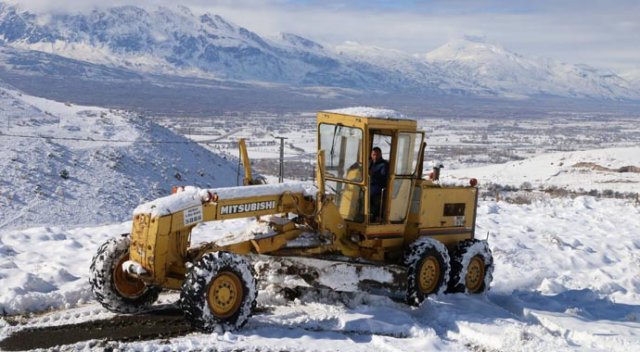 Erzincan’da 66 köy yolu ulaşıma kapandı