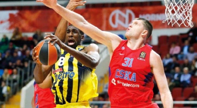 Fenerbahçe deplasmanda CSKA Moskova'yı yıktı geçti Fenerbahçe deplasmanda CSKA Moskova'yı yıktı geçti