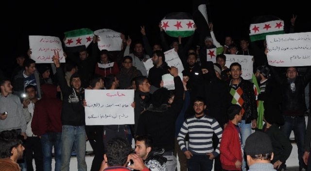 Halep için sessiz eylem