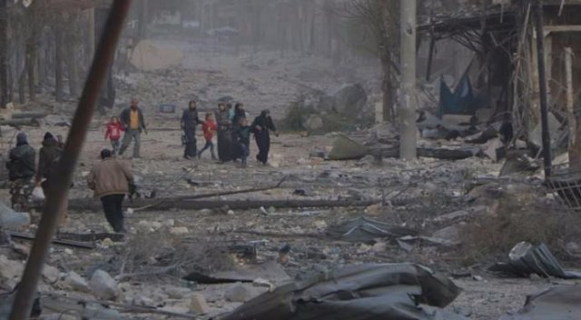 Halep konvoyu güzergahına bir saldırı daha! Halep konvoyu güzergahına bir saldırı daha!