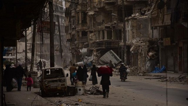 Halep'te ölümden çaresizliğe kaçış