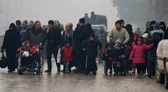Halep’te ateşkes sağlandı, ilk tahliyeler başladı Halep’te ateşkes sağlandı, ilk tahliyeler başladı