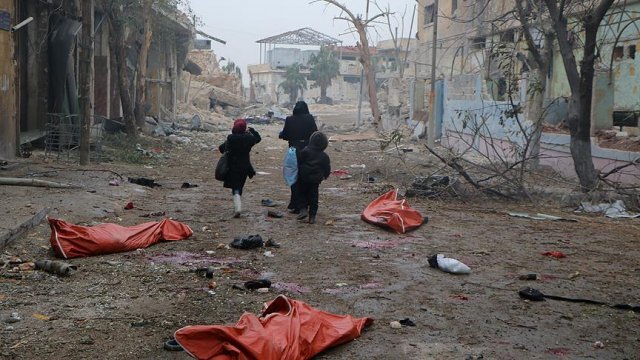 Halep'teki saldırılar İran Büyükelçiliği önünde protesto edilecek