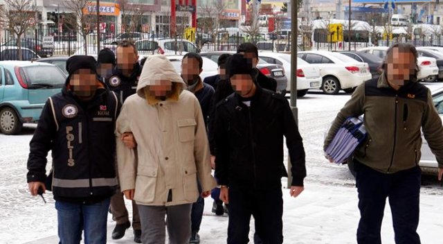 Kastamonu’da merkezli 10 ilde FETÖ operasyonu