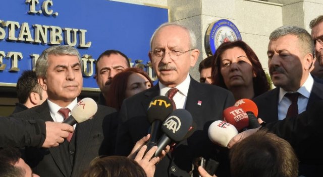 Kılıçdaroğlu İstanbul Emniyet Müdürlüğünü ziyaret etti
