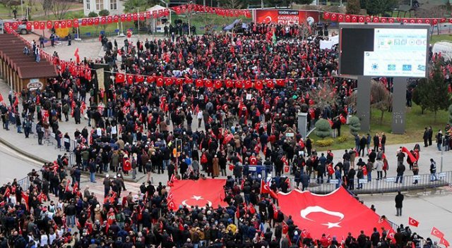 Kocaeli'de 'Teröre Lanet, Kardeşliğe Evet' yürüyüşü Kocaeli'de 'Teröre Lanet, Kardeşliğe Evet' yürüyüşü