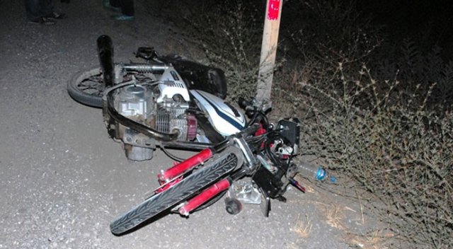 Motosiklet kazası kamerada Motosiklet kazası kamerada