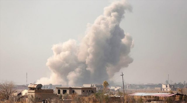 Musul&#039;da halk pazarı vuruldu: 20 ölü