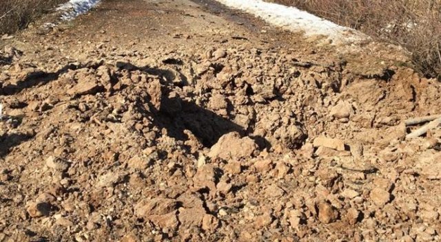 Nusaybin'de bulunan patlayıcı kontrollü şekilde patlatıldı Nusaybin'de bulunan patlayıcı kontrollü şekilde patlatıldı