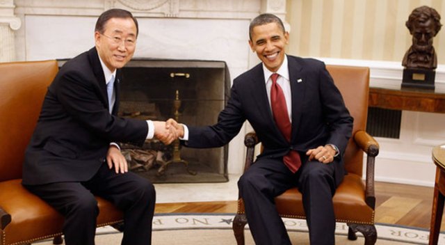 Obama&#039;dan BM Genel Sekreteri Ban&#039;a teşekkür
