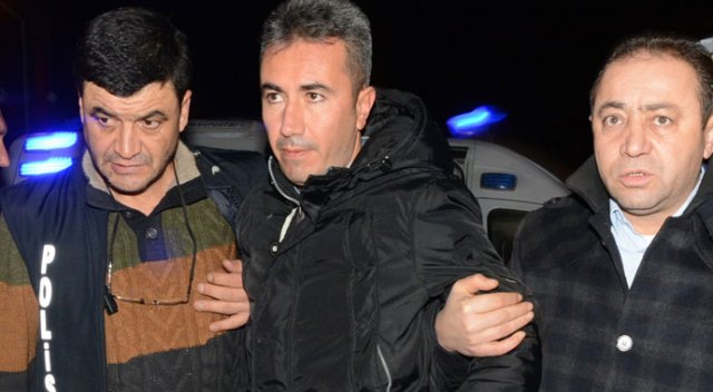 Önce polis otosuna, sonra da komisere çarparak kaçtı