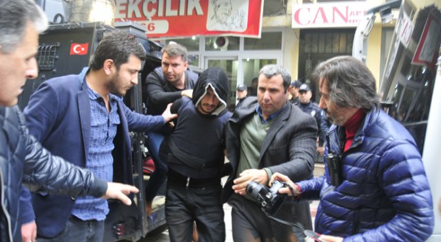 Polisi şehit eden PKK yandaşı adliyeye sevk edildi