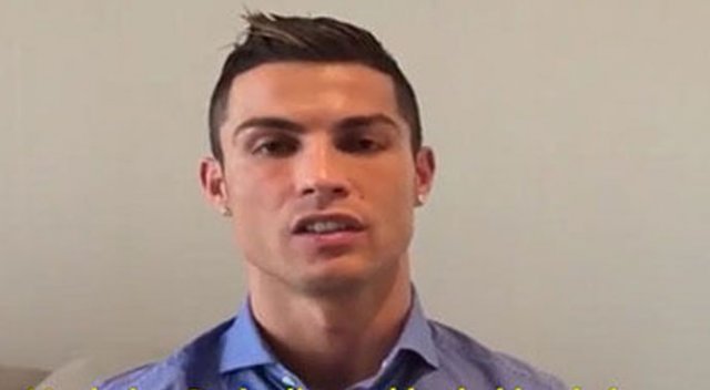 Ronaldo'dan Suriyeli çocuklara destek Ronaldo'dan Suriyeli çocuklara destek