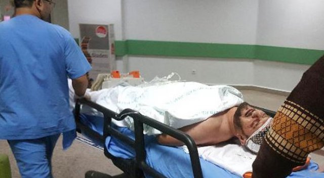 Silahla ağır yaralandı, araçla kaçarken kaza yaptı