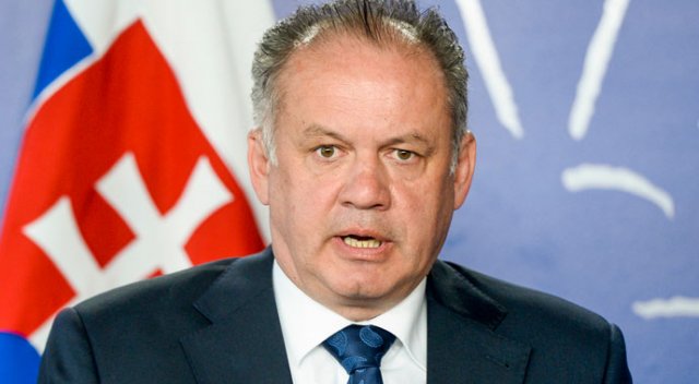 Slovakya Cumhurbaşkanı Kiska'dan, İslam karşıtı yasaya veto Slovakya Cumhurbaşkanı Kiska'dan, İslam karşıtı yasaya veto