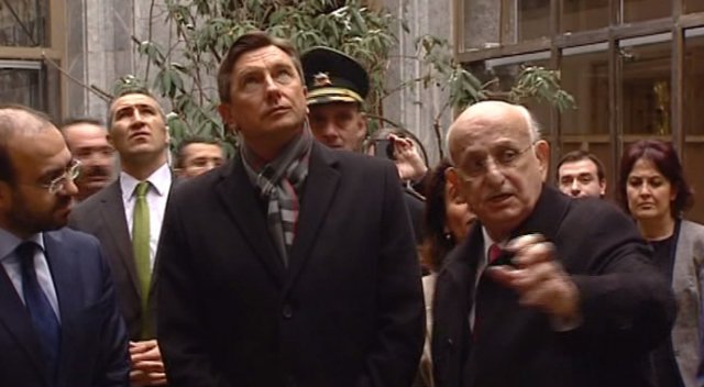 Slovenya Cumhurbaşkanı Pahor’dan TBMM’ye ziyaret Slovenya Cumhurbaşkanı Pahor’dan TBMM’ye ziyaret