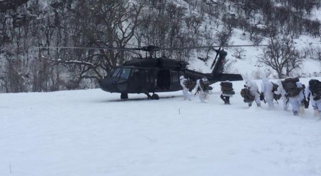 Tunceli'de PKK'nın kış tertiplenmesine darbe Tunceli'de PKK'nın kış tertiplenmesine darbe