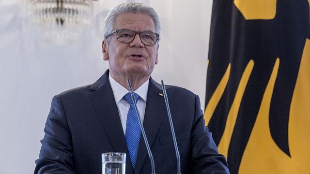 Almanya Cumhurbaşkanı Gauck veda etti Almanya Cumhurbaşkanı Gauck veda etti