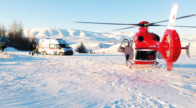 Ambulans helikopter 2 bin hastayı kurtardı Ambulans helikopter 2 bin hastayı kurtardı
