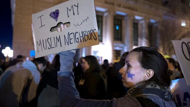 Amerikalılardan 'Hepimiz Müslümanız' mesajı