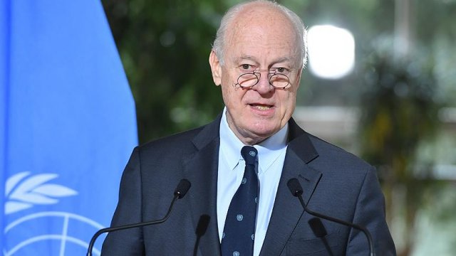 Astana'da BM heyetinin başında de Mistura olacak