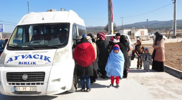 Çanakkale'de 55 yabancı uyruklu yakalandı Çanakkale'de 55 yabancı uyruklu yakalandı