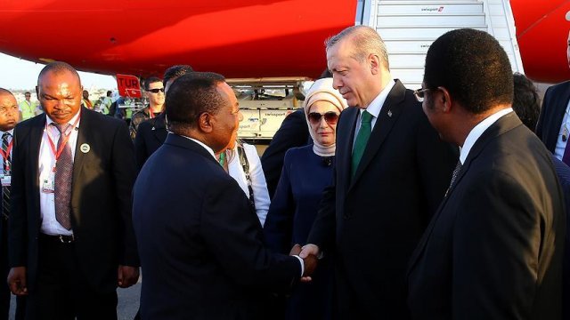 Cumhurbaşkanı Erdoğan Tanzanya'da Cumhurbaşkanı Erdoğan Tanzanya'da