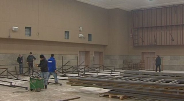 Darbecilerin yargılanacağı duruşma salonunda sona gelindi Darbecilerin yargılanacağı duruşma salonunda sona gelindi