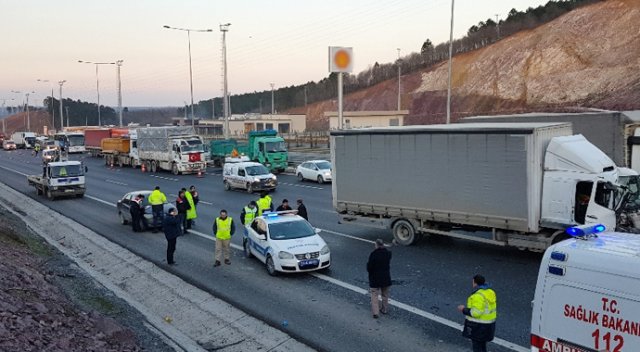 Kuzey Marmara Otoyolu’nda trafik durma noktasına geldi