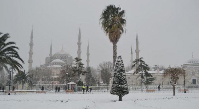 Sultanahmet'te kartpostallık görüntüler Sultanahmet'te kartpostallık görüntüler