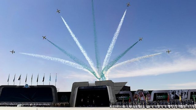 Suudi Arabistan F15-SA uçaklarını filosuna ekledi Suudi Arabistan F15-SA uçaklarını filosuna ekledi