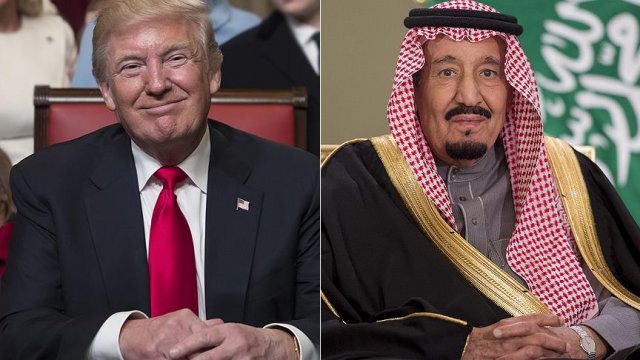 Trump, Suudi Arabistan Kralı Selman'dan yardım istedi Trump, Suudi Arabistan Kralı Selman'dan yardım istedi