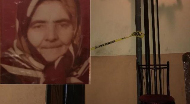Yaşlı kadını boğarak öldürdüler Yaşlı kadını boğarak öldürdüler