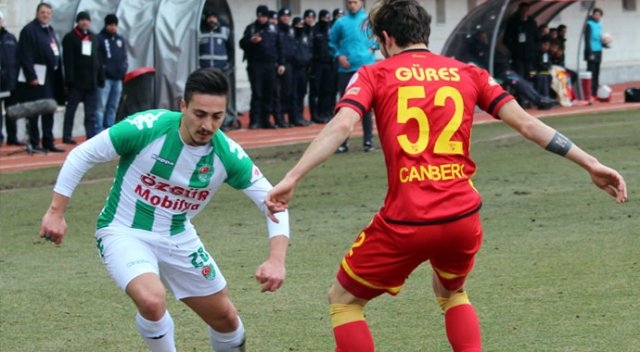 Yeni Amasyaspor, Göztepe'yi evinde geçti Yeni Amasyaspor, Göztepe'yi evinde geçti