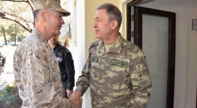 Akar ve Dunford İncirlik'te görüştü