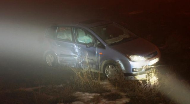 Ankara&#039;da otomobiller çarpıştı: 4 yaralı