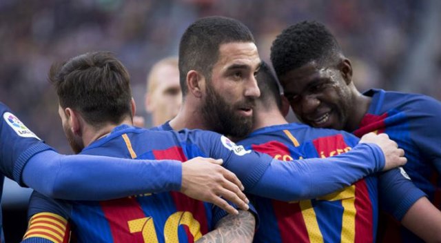 Barcelona zorlanmadı Barcelona zorlanmadı