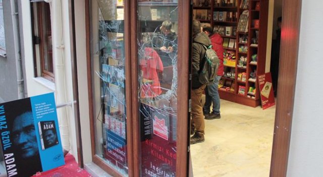 Beyoğlu'da yayınevine saldırı Beyoğlu'da yayınevine saldırı