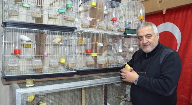 Böyle kuş sevgisi görülmedi