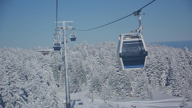 Bursa'da teleferik seferleri iptal edildi