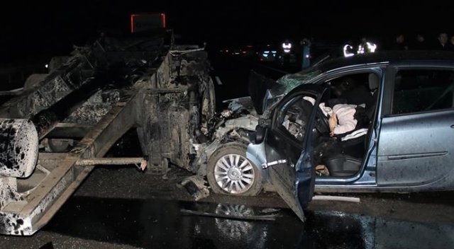 Bursa&#039;da TIR dehşeti: 2 ölü