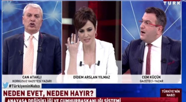 Cem Küçük ve Can Ataklı arasında 'yalancı' tartışması Cem Küçük ve Can Ataklı arasında 'yalancı' tartışması