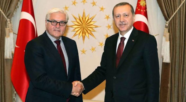 Cumhurbaşkanı Erdoğan, Almanya'nın yeni Cumhurbaşkanı'nı tebrik etti