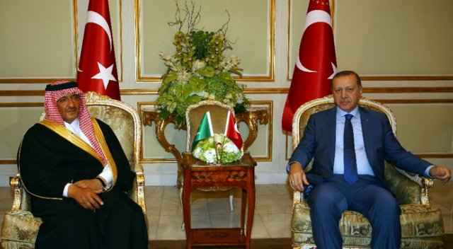 Cumhurbaşkanı Erdoğan Suudi Prens ve Bakanı kabul etti