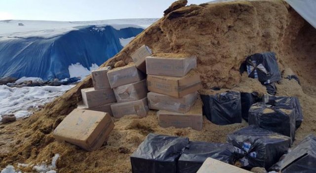 Diyarbakır&#039;da 11 bin paket kaçak sigara ele geçirildi
