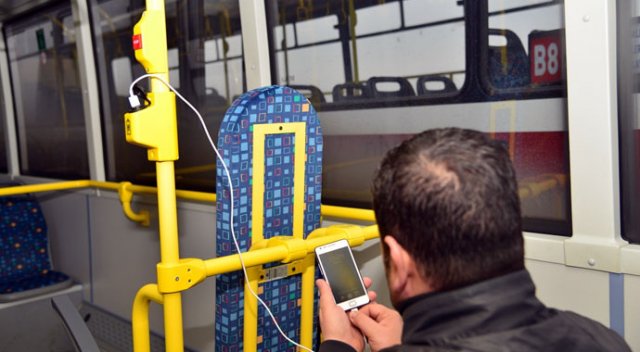 Diyarbakır otobüslerinde ücretsiz internet dönemi Diyarbakır otobüslerinde ücretsiz internet dönemi