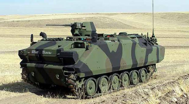 El Bab'a Zırhlı Personel Taşıyıcı sevk edildi El Bab'a Zırhlı Personel Taşıyıcı sevk edildi