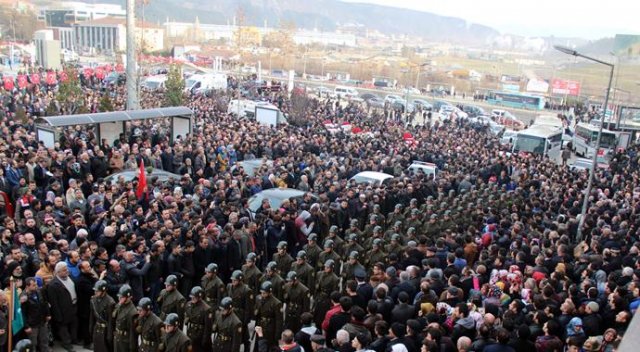 El-Bab şehidi Aytekin'e Karabük'te veda El-Bab şehidi Aytekin'e Karabük'te veda