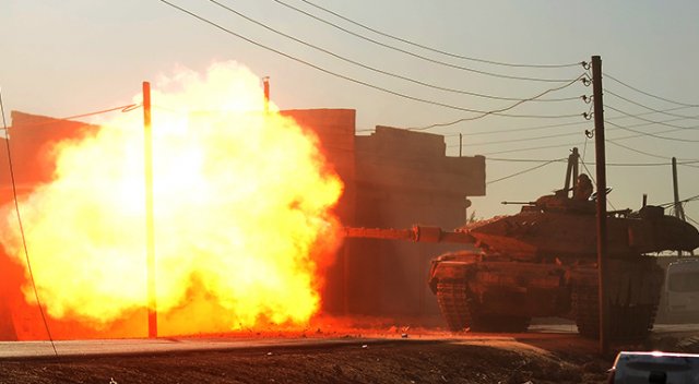El Bab tamamen kuşatıldı El Bab tamamen kuşatıldı
